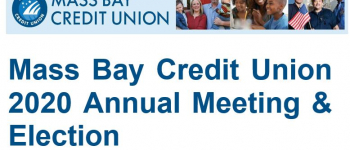 Mass Bay Credit Union 2020 Annual Meeting & Election - Postponed