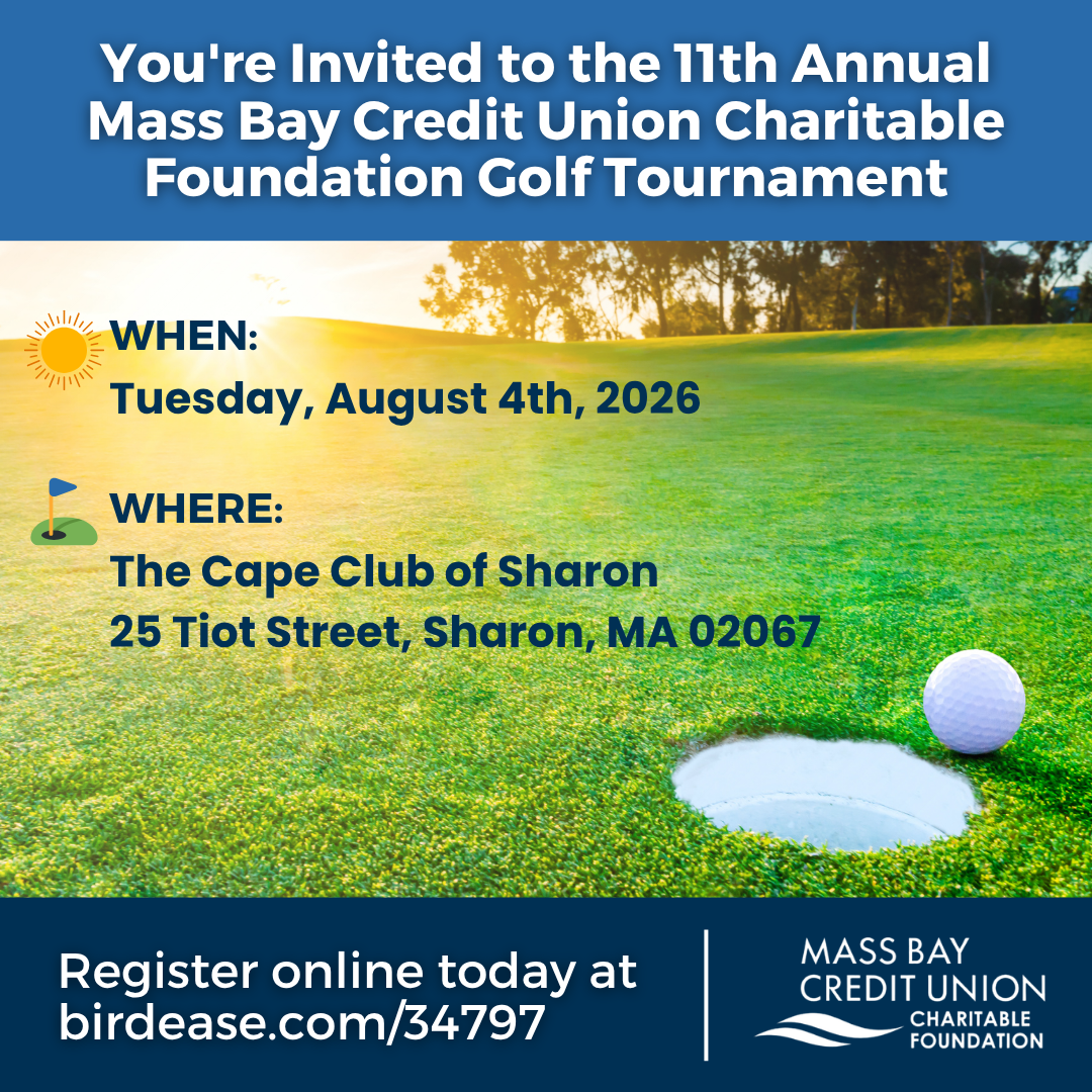 Mass Bay Credit Union Charitable Foundation Golf Tournament 2026